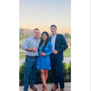 With my Papi and Eric